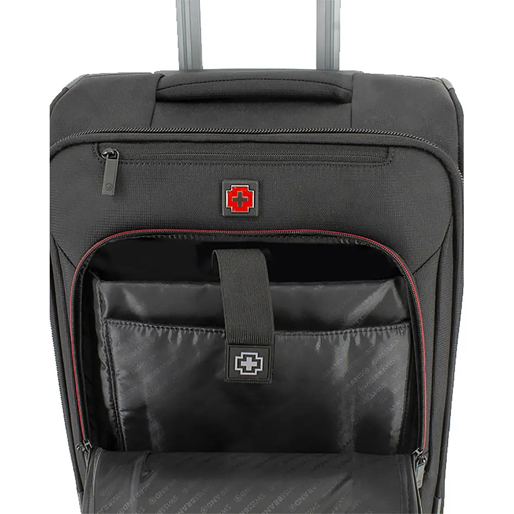 Чемодан Swissbrand Georgia (S) Black (SWB_LBGEO001S) - фото 3