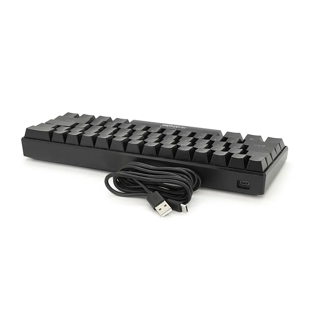 Клавіатура Voltronic Bluetooth з підсвічуванням MK-61, розкладна, 61 клавіша, (Eng), Black, Box - фото 3