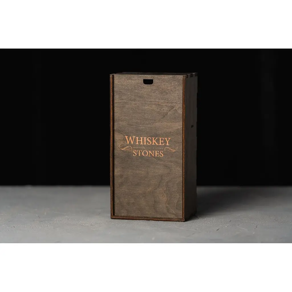Подарунковий набір Whiskey Stones камені для віскі 8 штук + інструкція + мішечок для зберігання + щипці та 2 склянки - фото 9