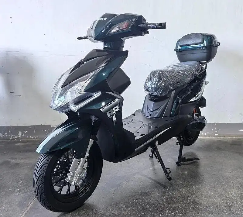 Электроскутер Двухместный Corso SPEEDFIRE (2500W 72V/30Ah) Зеленый - фото 2