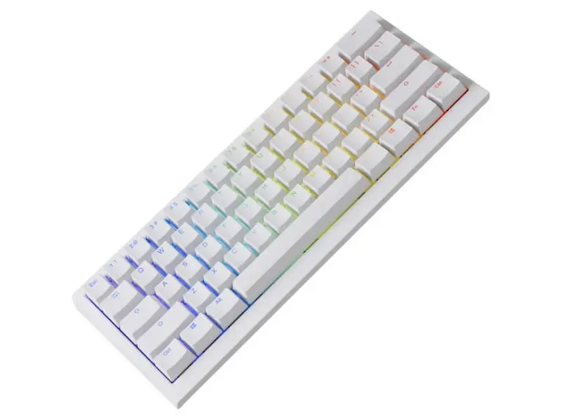 Клавіатура Ducky One X Mini Magnetic Switch White (ON2461AST3-DAUSPDOECL2WW1) - фото 2