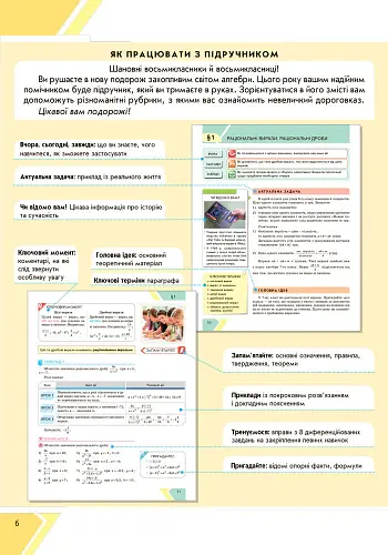 Алгебра. 8 клас - - фото 2