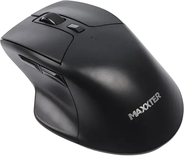 Миша бездротова Maxxter Mr-407 Black - фото 2