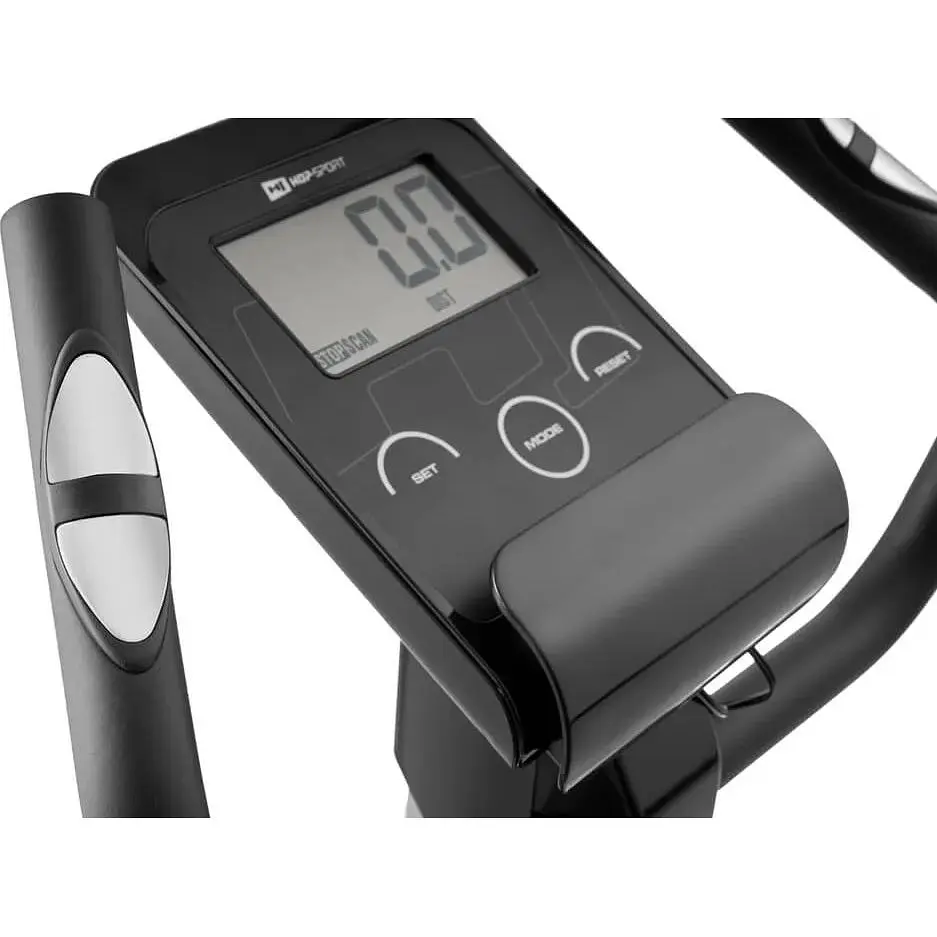 Велотренажер магнитный Hop-Sport HS-2090H Aveo серый - фото 7