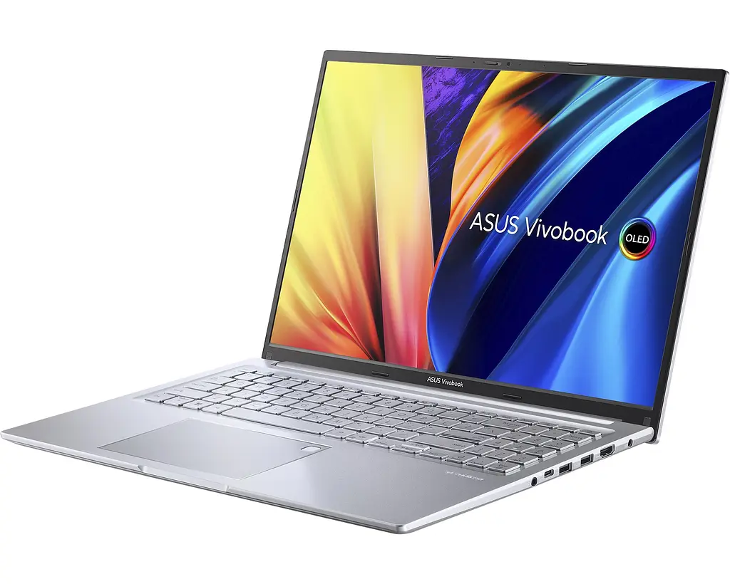 Ноутбук Asus Vivobook 16 OLED M1605NAQ-SH054 (90NB1832-M001Y0) Cool Silver - фото 2