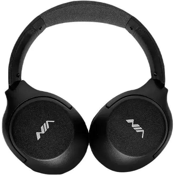 Бездротові навушники Nia 900BTR Bluetooth з функцією FM-радіо Black - фото 2