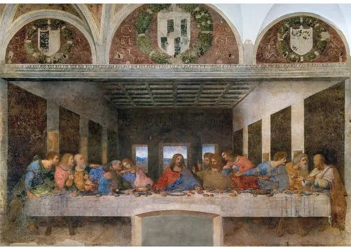Пазл Clementoni Museum Collection: Таємна вечеря, Леонардо да Вінчі (Museum Collection - Leonardo Da Vinci - The Last Supper Puzzle - 1000 pcs.), 1000 ел. (39965) - фото 2