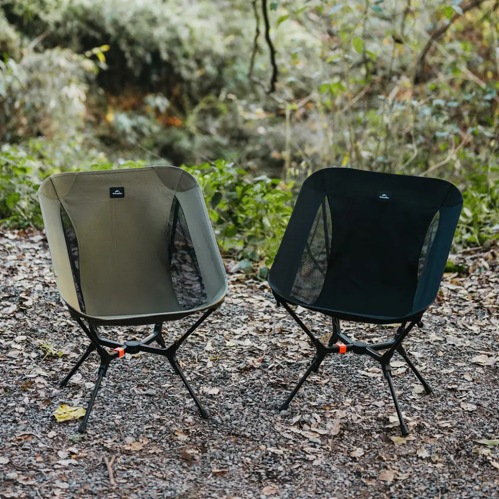 Стілець складаний ультралегкий Naturehike CNK2550JJ013 Yamami YL01 сірий - фото 6