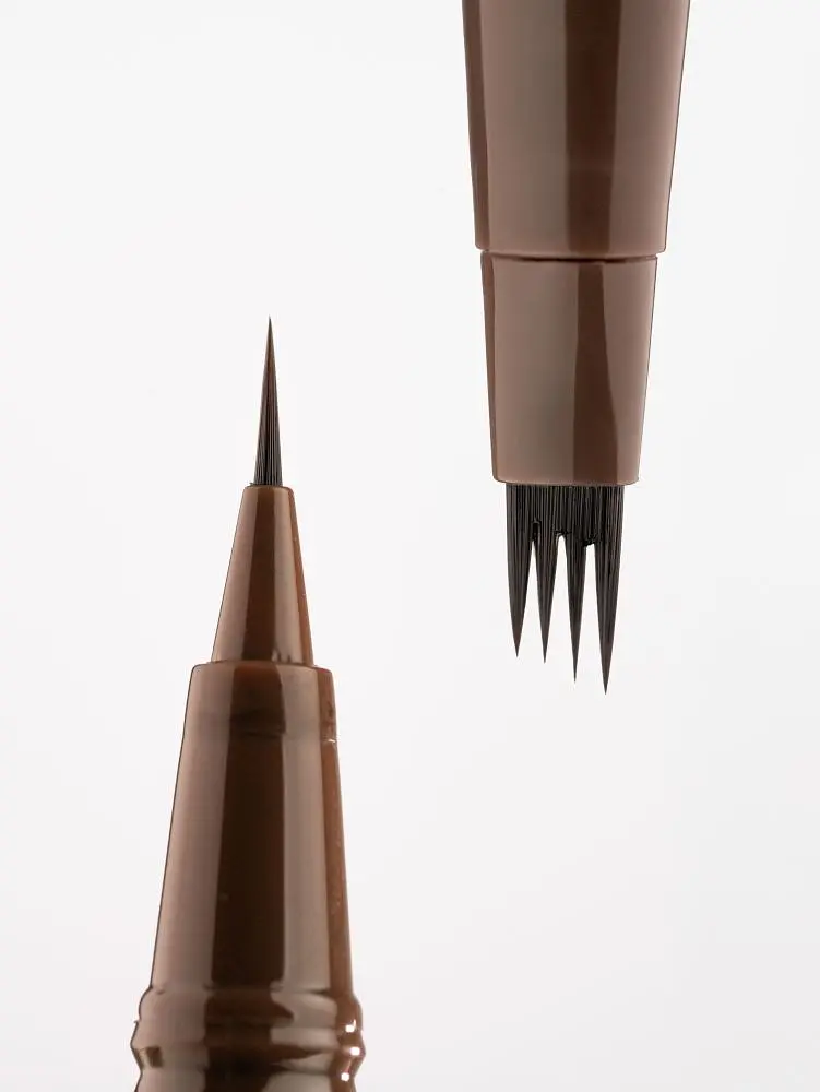 Лайнер для брів Zola x Makarevich Eyebrow Liner з квадро-пензлем, Brown, 0.55 мл - фото 2