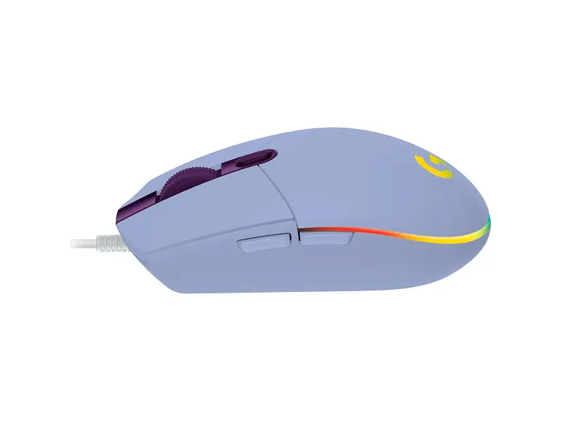 Миша Logitech G203 Lightsync Lilac (910-005853) - фото 4