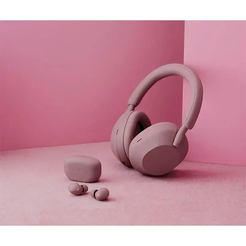 Навушники Bluetooth Stereo Sony WH-1000XM5 Smoky Pink (WH1000XM5P.CE7) UA - фото 7