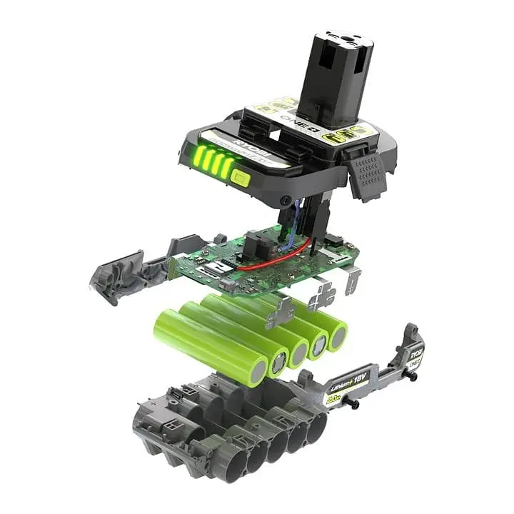 Акумулятор ONE+ RB1820C 18В 2А·год 0.4кг Ryobi hoz0014285 - фото 7