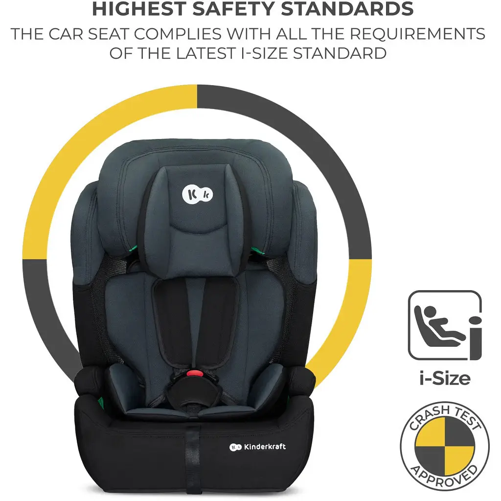 Автокрісло Kinderkraft Comfort Up i-Size чорне (KCCOUP02BLK0000) (5902533923120) - фото 9