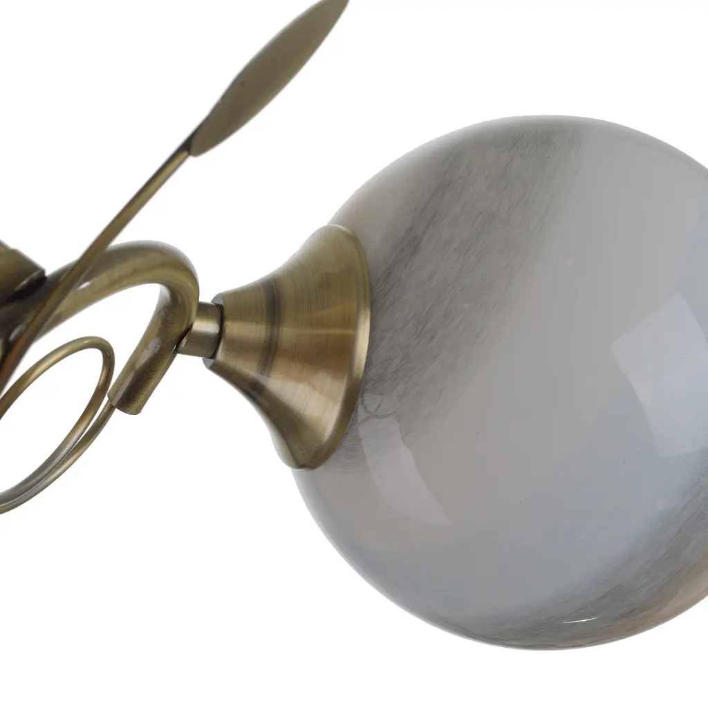 Люстра Brille потолочная для прихожей E27 60W AB (LK-682C/2) - фото 3