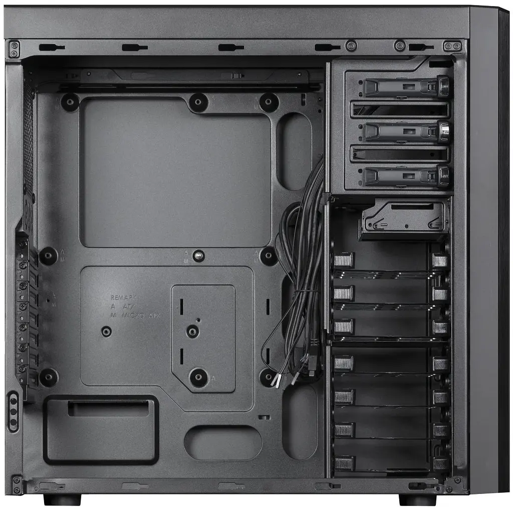 Корпус Chieftec MESH CW-01B-OP, без БЖ, 2xUSB3.0, ATX, Black (CW-01B-OP) - фото 3