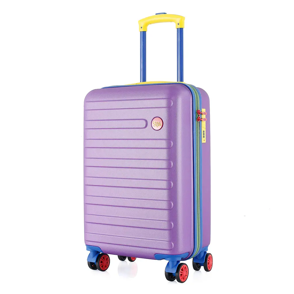 Валіза мала для ручної поклажі Semi Line 20 дюймів (S) дюймів (S) ABS-Plastic Purple (T5845-1) - фото 10