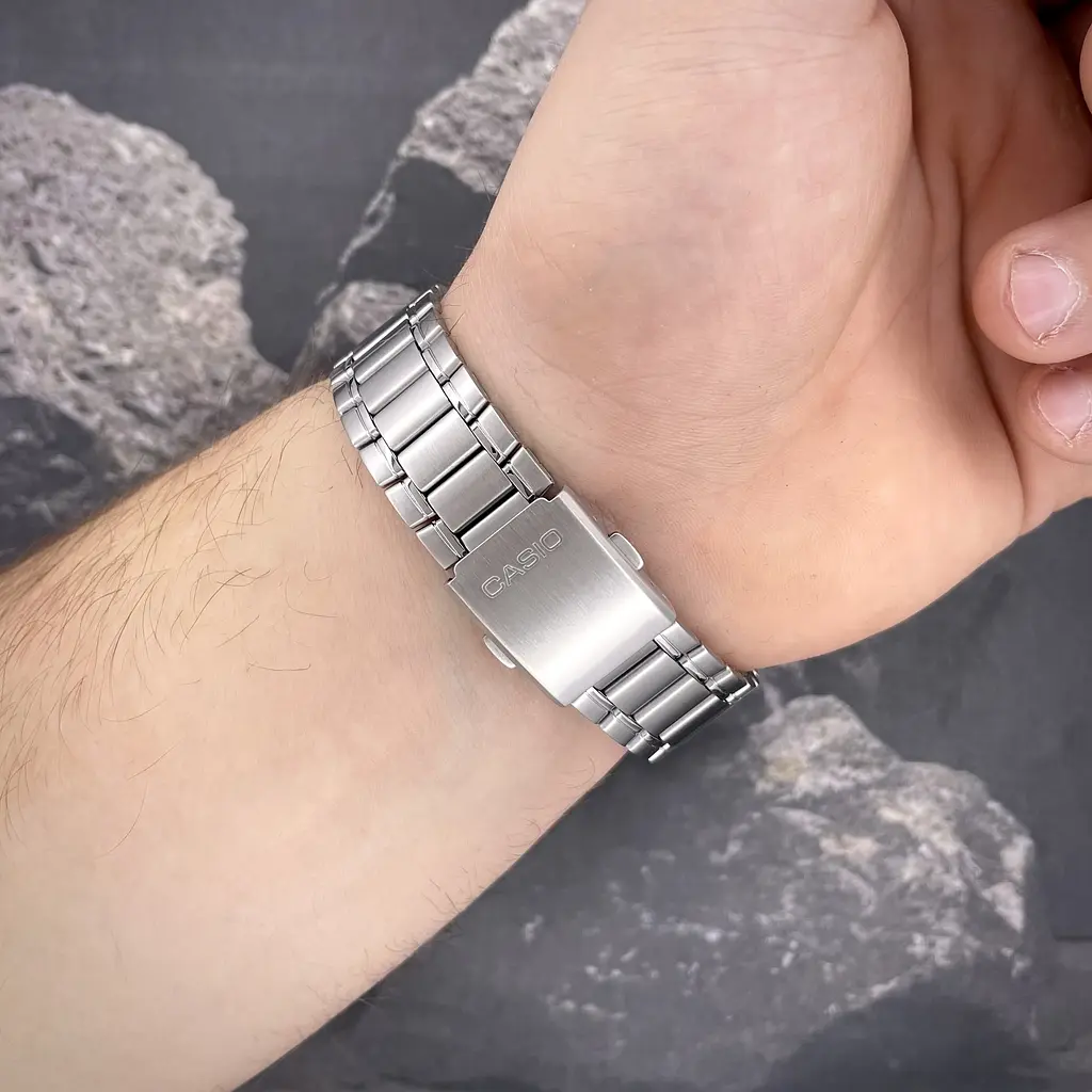 Чоловічий годинник Casio MTP-1239D-2A Сріблястий ( AT1141-0107 ) - фото 6