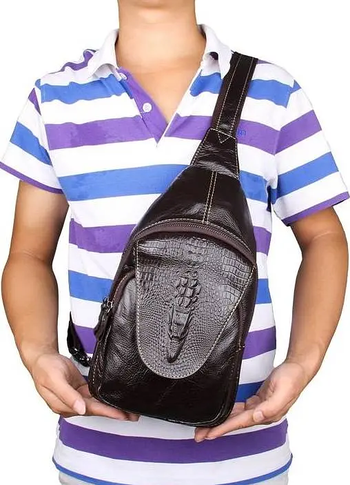Чоловіча шкіряна сумка Vintage 23х45,5х4 см sum0014993 - фото 10