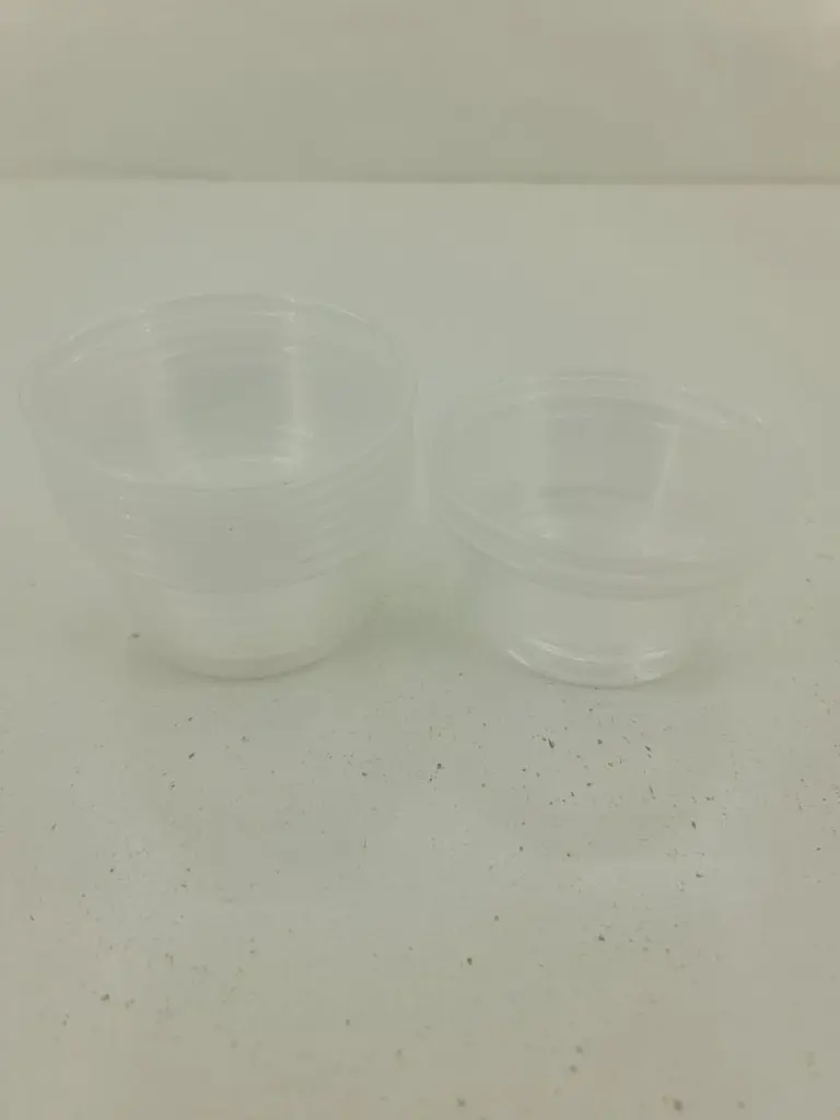Соусник пластиковий 3,25OZ, 96 мл, 100 шт, колір прозорий, харчовий поліпропілен для соусів, доставки та HoReCa - фото 4
