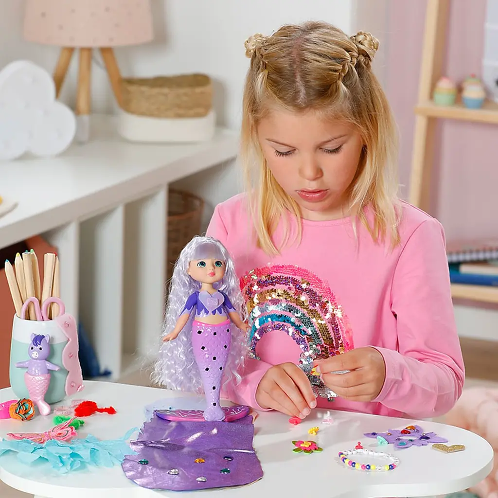 Кукла Baby Born Glam Up Русалочка Аура 28 см (871799) - фото 10