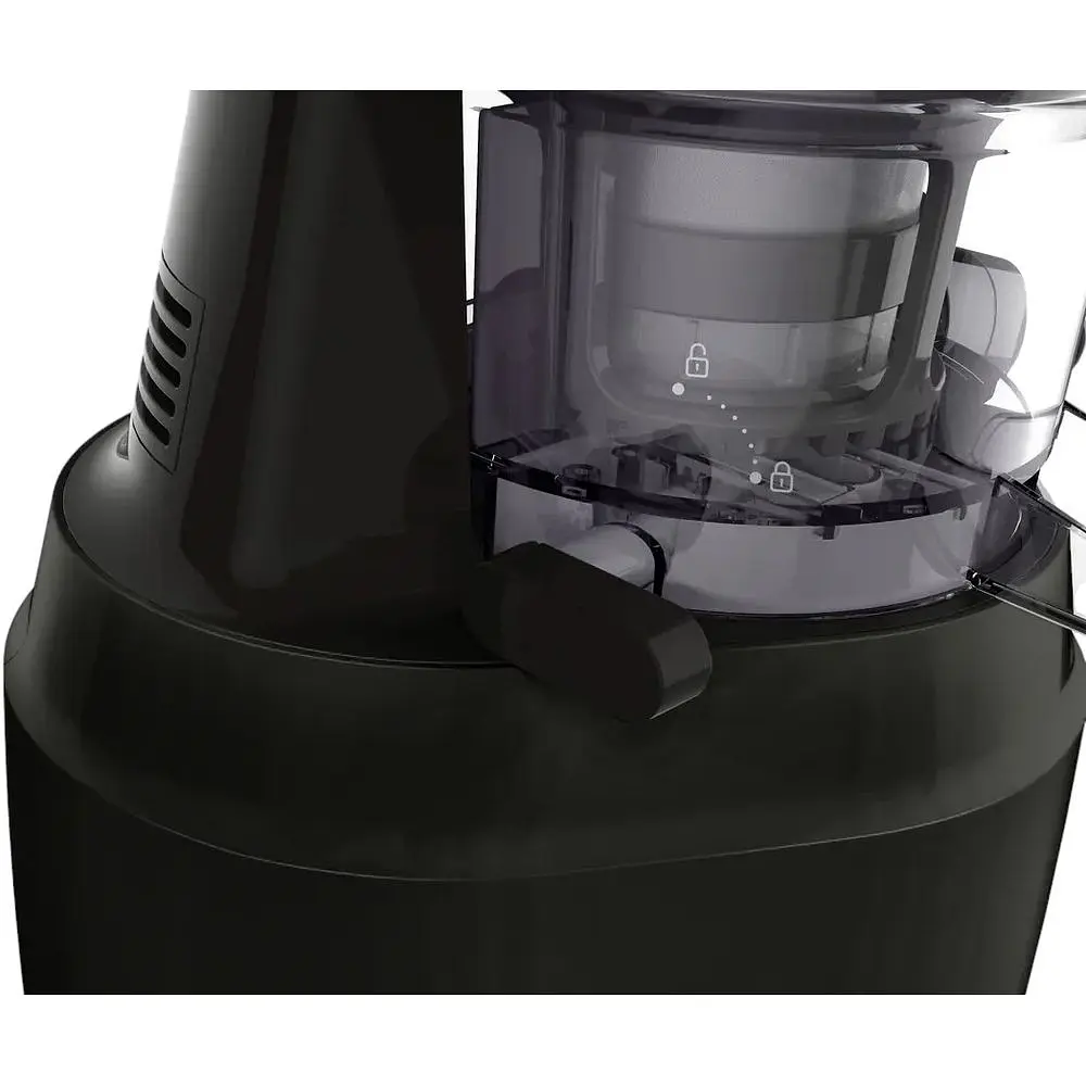 Соковитискач Tefal Juiceo шнековий 150 Вт чаша 0.8 л жмих 0.8 л насадка для цитрусових пластик червоно-чорний (ZC150838) - фото 7