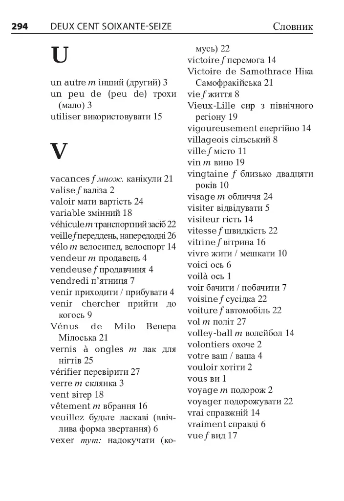Французька за 4 тижні. Інтенсивний курс французької мови з електронним аудіододатком - фото 13