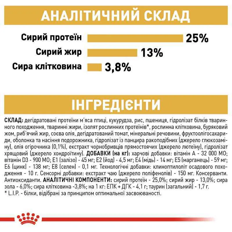 Сухий корм для дорослих собак породи Золотистий ретрівер Royal Canin Golden Retriever Adult, 3 кг (3970030) - фото 7