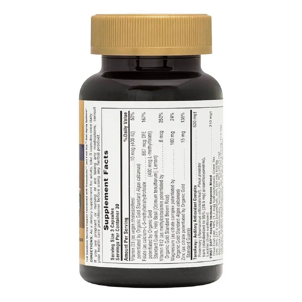 Комплекс для поддержания слуха Support Nature's Plus AgeLoss Hearing 90 капсул - фото 2