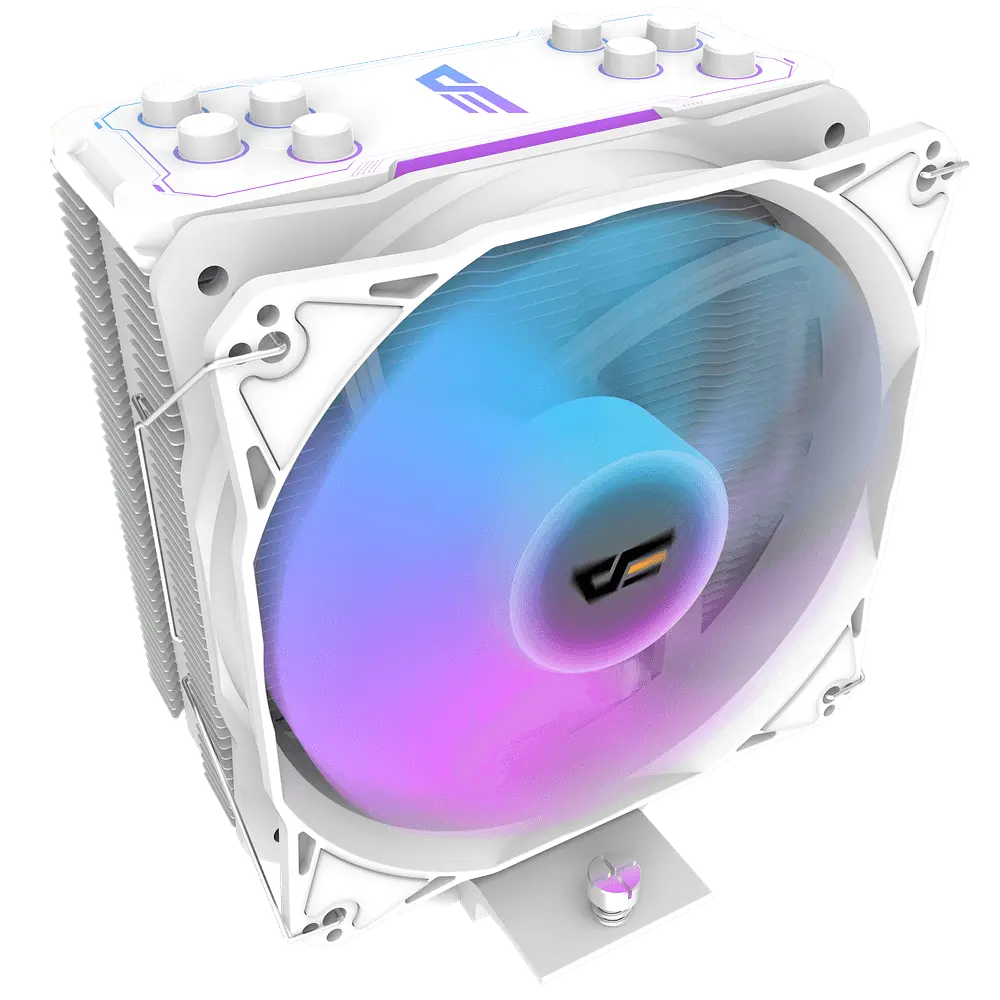 Повітряне охолодження DarkFlash Storm Z4 Pro Mist White (Z4 PRO MIST WHITE) - фото 2