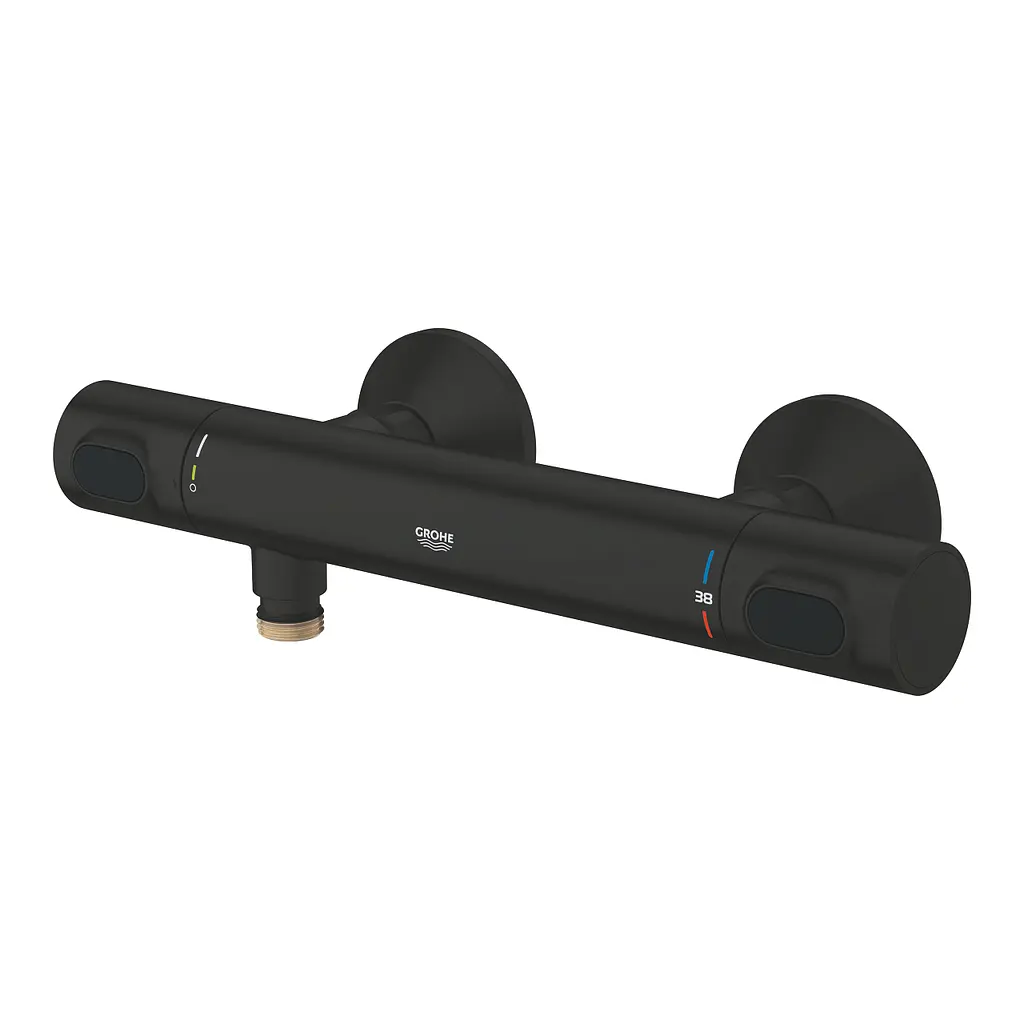 Термостат для душу Grohe Grohtherm 500 347932430 Чорний матовий - фото 3