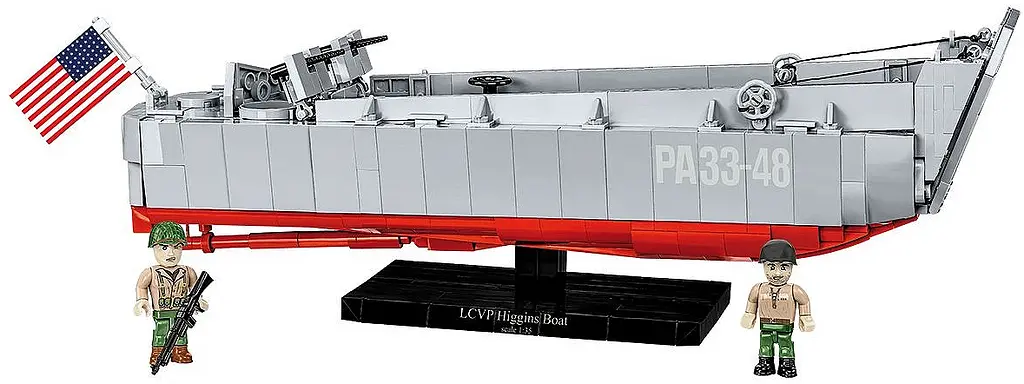 Конструктор детский Корабль LCVP Higgins Boat Cobi 4849 - фото 4