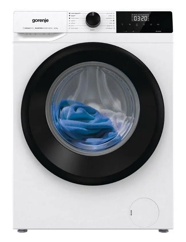 Стиральная машина Gorenje WNHEI72SAS/UA белая - фото 2