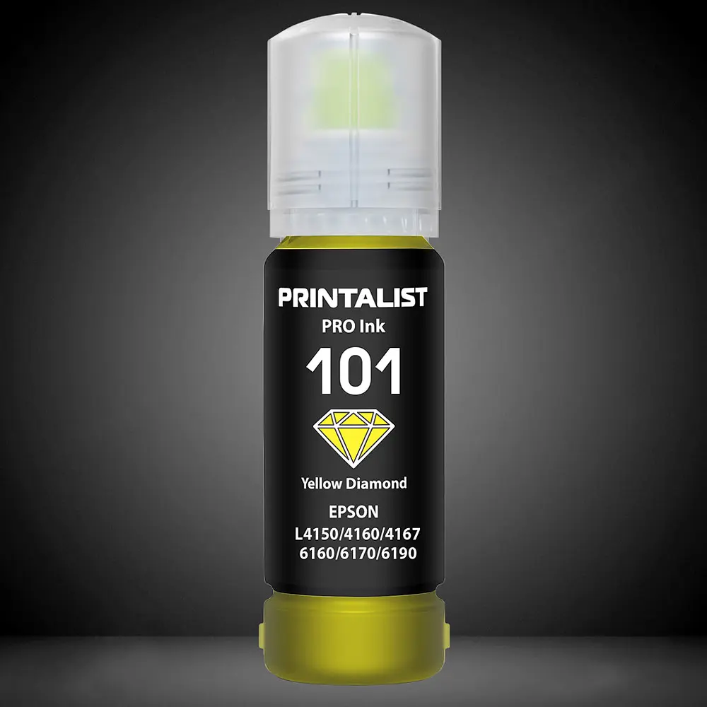 Чорнило PRINTALIST 101 для Epson L4150/4160 70г Yellow водорозчинне (PL101Y) - фото 6