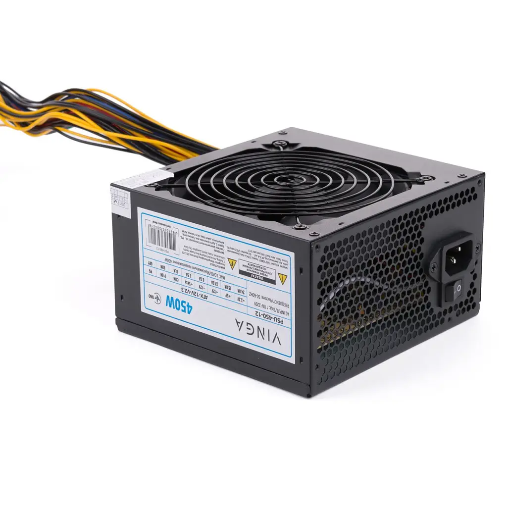 Блок живлення Vinga 450W ОЕМ (PSU-450-12) - фото 10