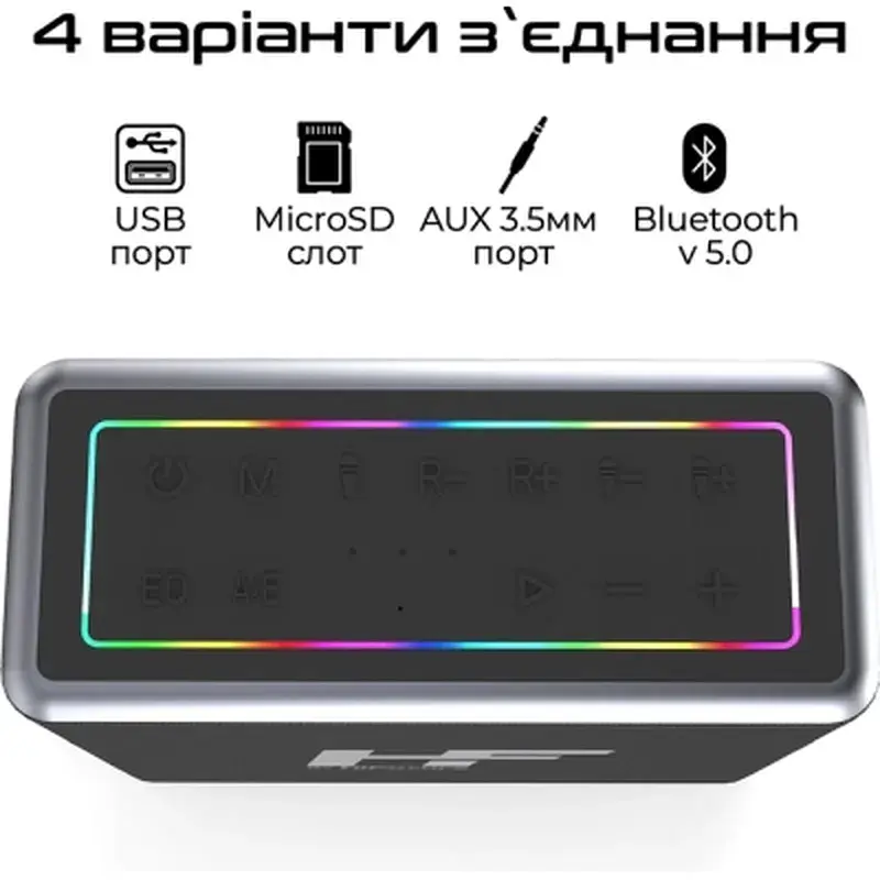 Акустична система HiFuture MusicBox Black (musicbox.black) - фото 3
