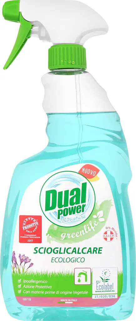 Засіб для видалення накипу, іржі, залишків мила Dual Power Green Life, 750 мл - фото 6