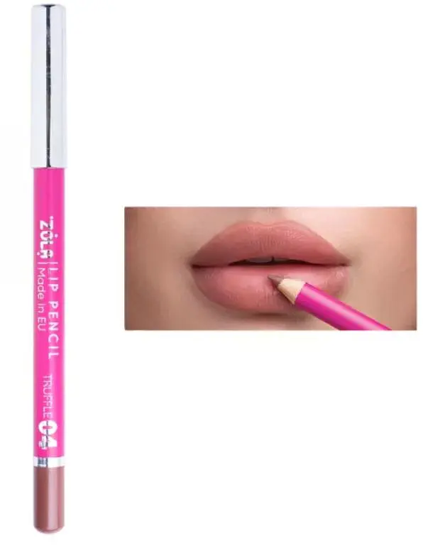 Олівець для губ Zola Lip Pencil 04 Truffle, 1.19 г - фото 3
