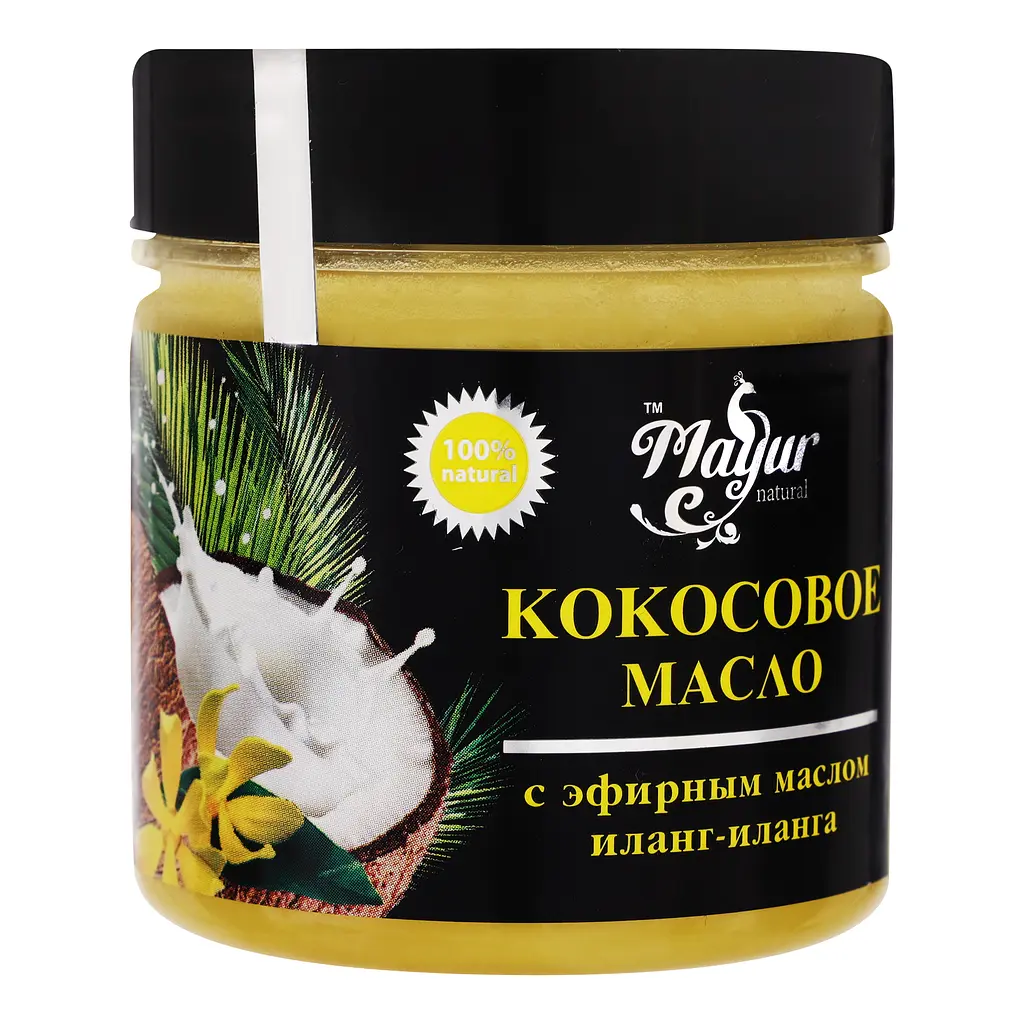Кокосовое масло Mayur Иланг-иланг 140 мл - фото 2