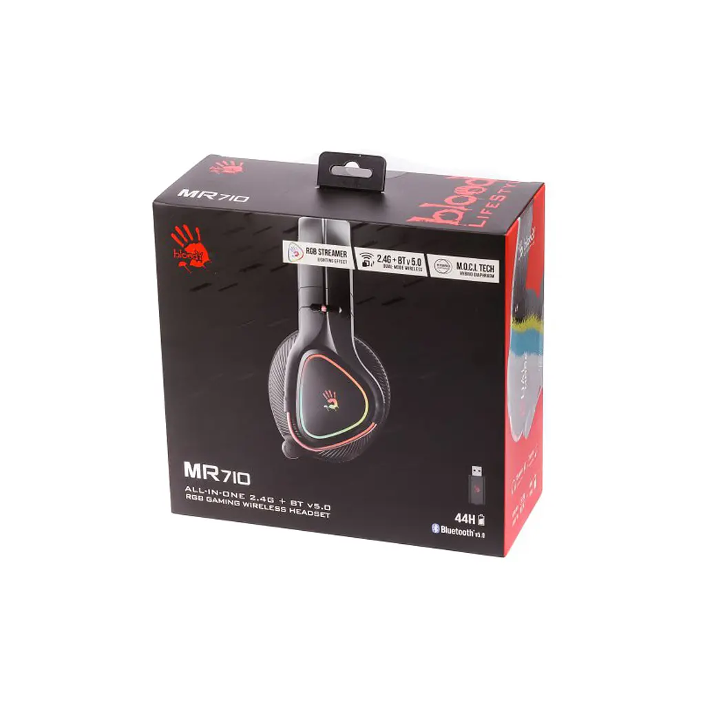 Навушники A4Tech Bloody MR710 Black - фото 9