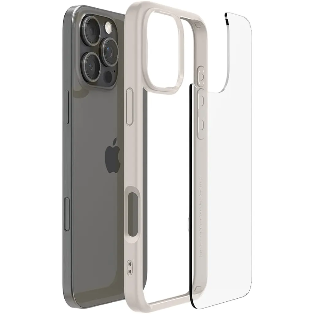 Чохол Spigen Ultra Hybrid для Apple iPhone 16 Pro Max Natural Titanium [ACS08385] [117933] - фото 6