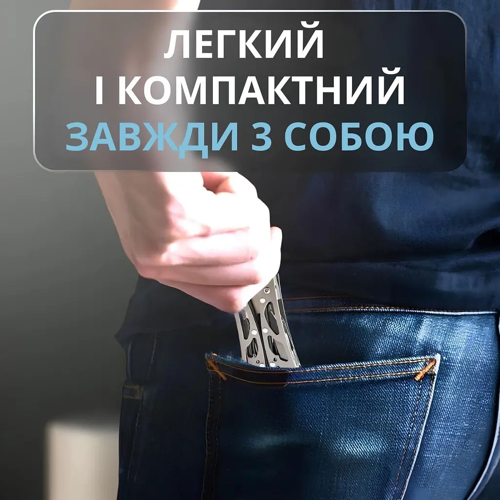 Універсальний мультитул 13в1 набір біт у подарунок - фото 10