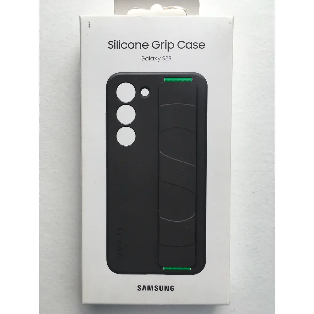 Оригнальний силіконовий чохол Samsung Silicone Grip Cover для Samsung Galaxy S23 EF-GS911TBEGRU Black - фото 3
