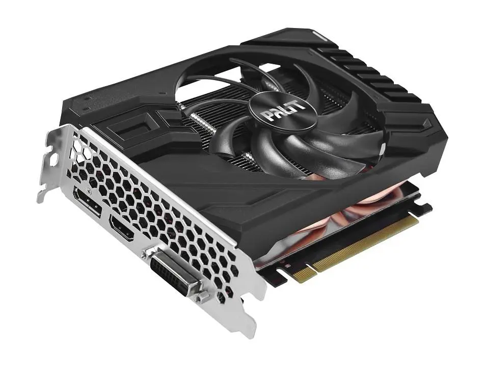 Видеокарта Palit GTX 1660Ti 6GB StormX (NE6166T018J9-161F) (GDDR6, 192 bit, PCI-E 3.0 x16) Б/у - фото 6