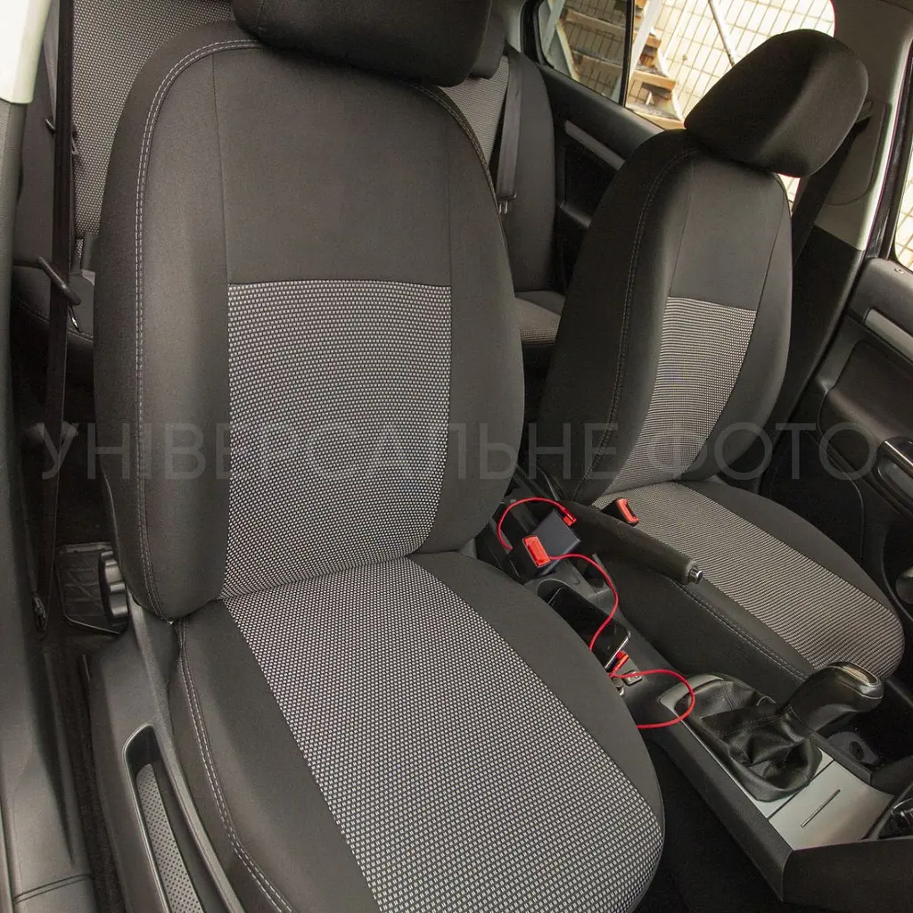Чохли на сидіння модельні Mitsubishi Lancer IX 2003-2007 Повний комплект - фото 2