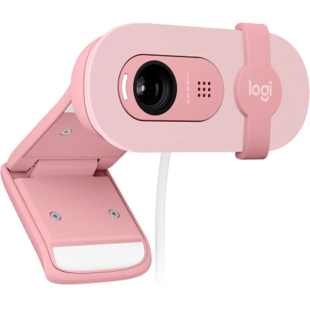 Веб-камера Logitech BRIO 100 Rose (960-001623) [96684] - фото 5