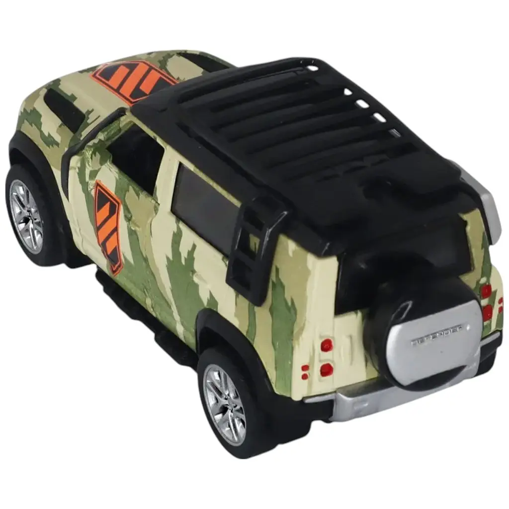 Автомодель серії Шеврони Героїв TechnoDrive 250363M2 Land Rover Defender 110, 3 ОШБр 1:39 - фото 7