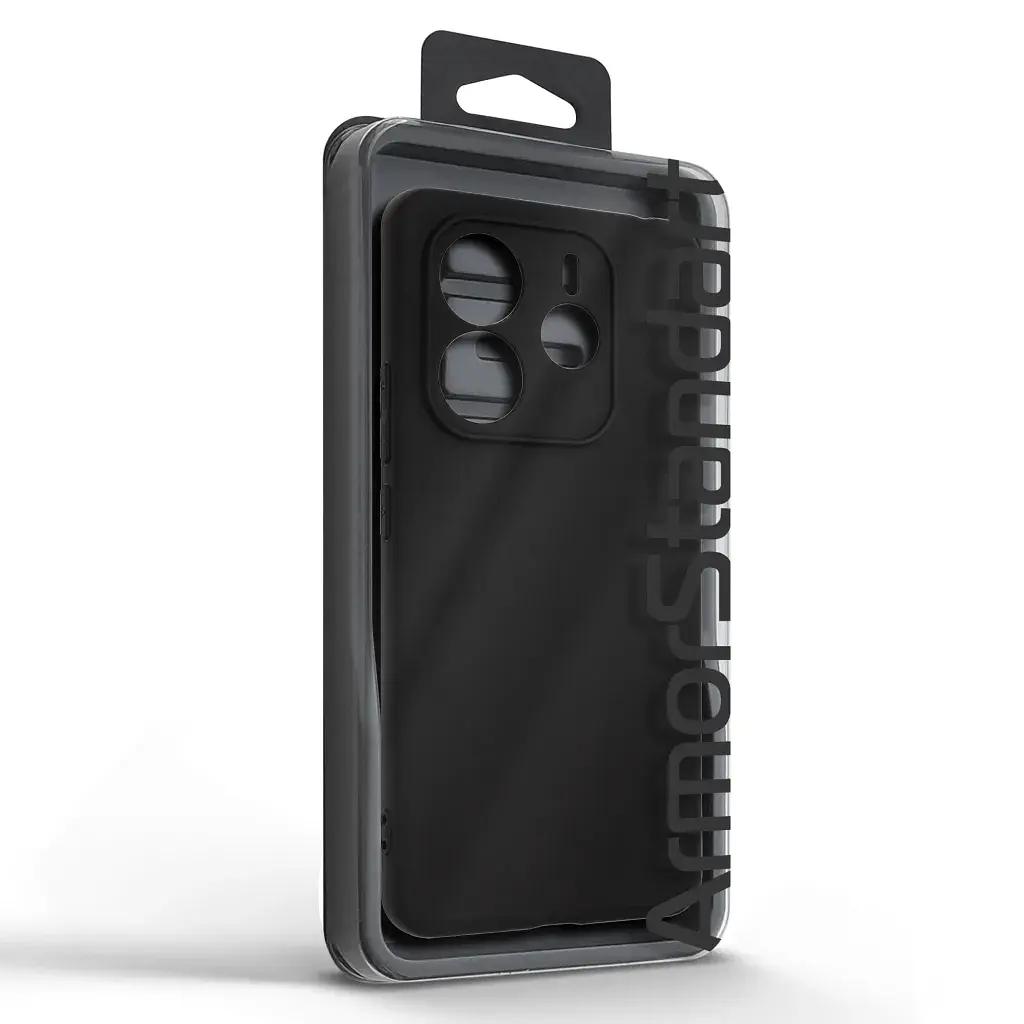 Чохол до мобільного телефона Armorstandart Matte Slim Fit Xiaomi Redmi Note 14 4G Camera cover Black (ARM79723) - фото 5