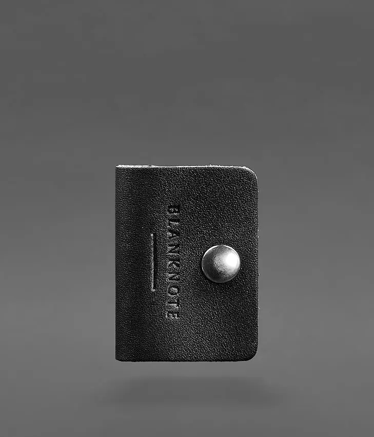 Шкіряний холдер для навушників та проводів 2.0 Чорний - фото 2