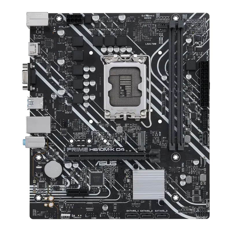 Материнська плата Asus H610M-K Prime LGA 1700 (PRIME H610M-K) - фото 2