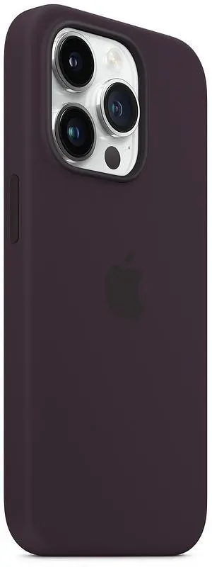 Чохол Silicone Case with MagSafe для Apple iPhone 14 Pro Elderberry AAA [74215] - фото 3